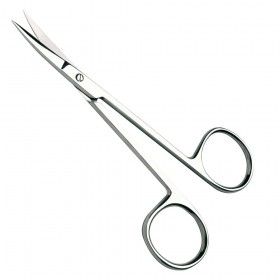 Iridectomy scissors110 mm straight blunt