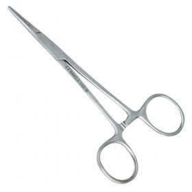 Haemostatic Halstead forceps 130 mm straight with claws